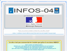 Tablet Screenshot of infos04.com